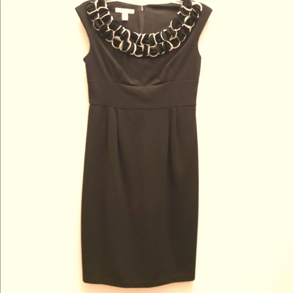London Times Cocktail Sheath Midi